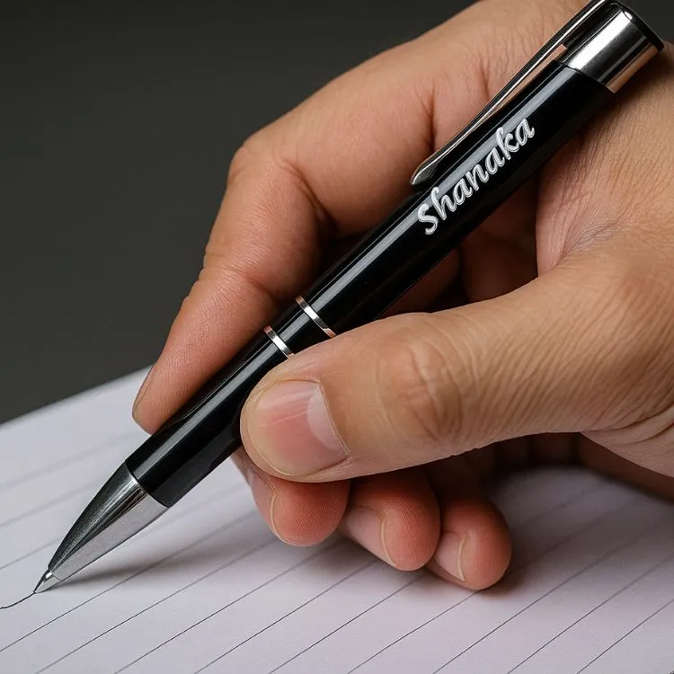 Personalized Fine Metal Pen with custom name engraving